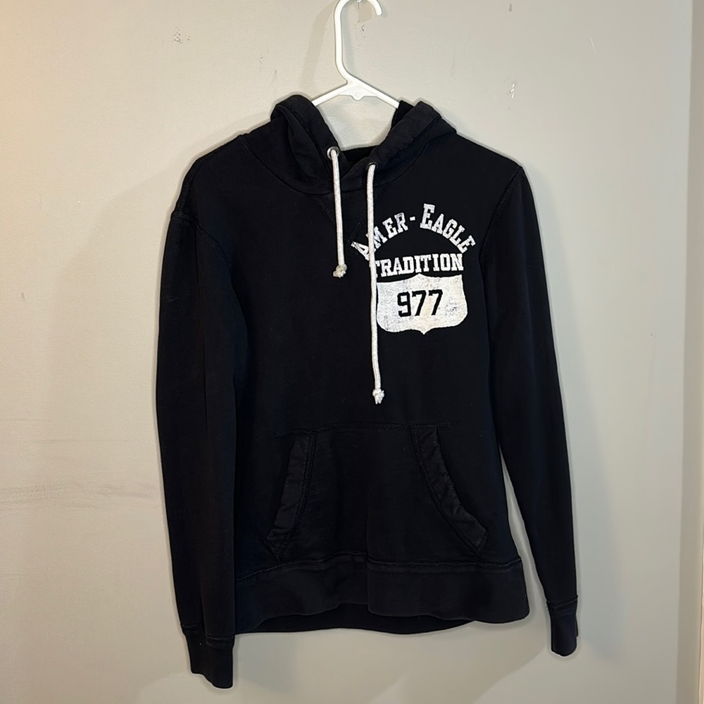 Men’s American eagle black hoodie